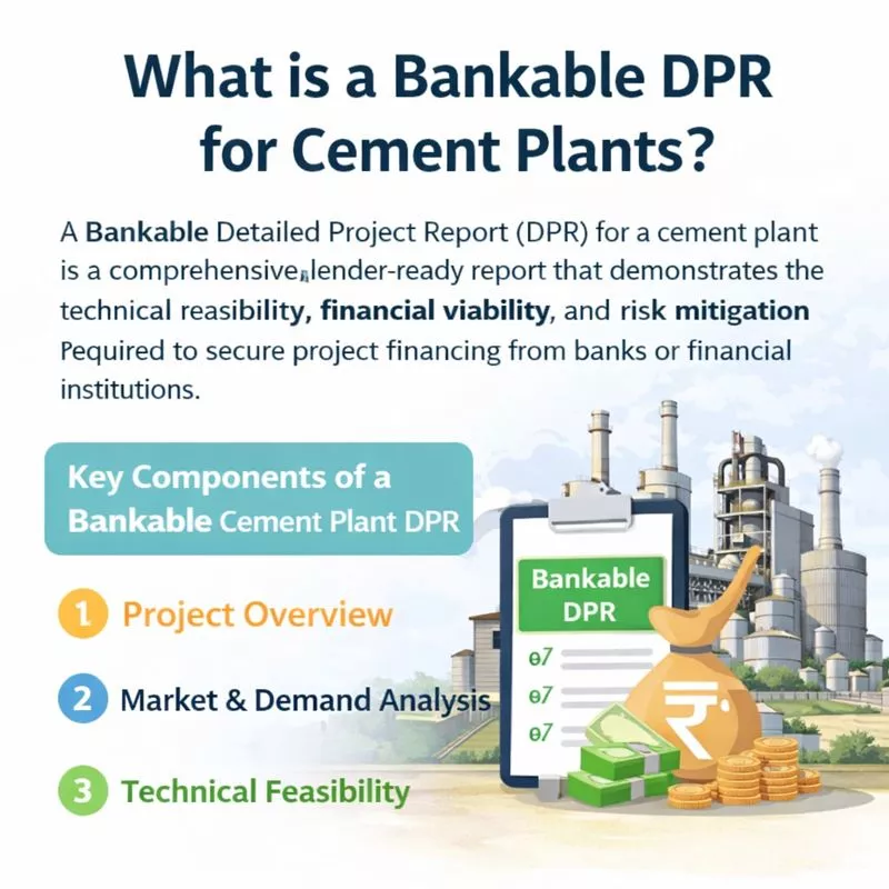 What is a Bankable DPR for Cement Plants?