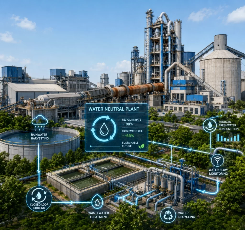 Water Neutral Cement Plants