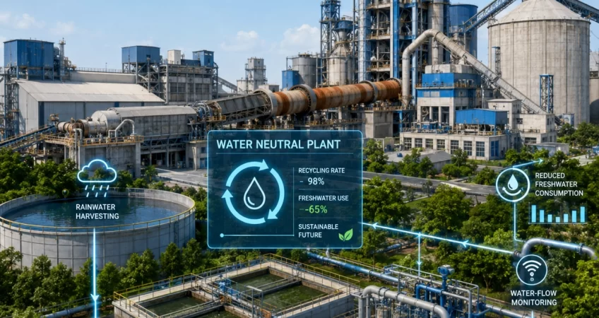 Water Neutral Cement Plants